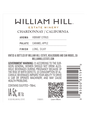 William Hill North Coast Chardonnay V22 750ML image number 3
