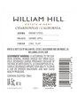 William Hill North Coast Chardonnay V22 750ML image number 3
