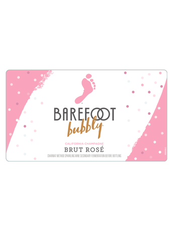 Barefoot Bubbly Brut Rosé 750ML image number 3