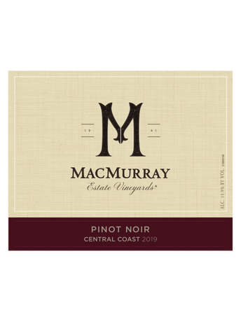 MacMurray Estate Vineyards Central Coast Pinot Noir V19 750ML image number 3