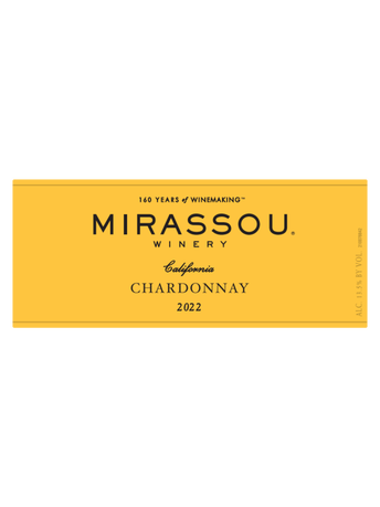 Mirassou Winery Chardonnay V22 750ML image number 3