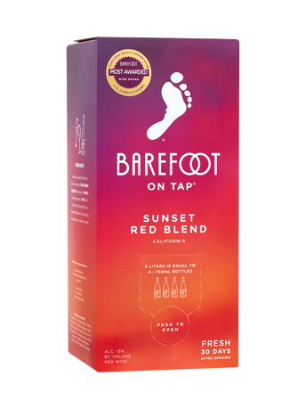 Barefoot Sunset Red Blend 3.0L image number 1