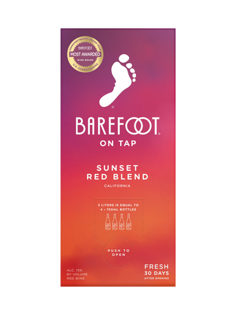 Barefoot Sunset Red Blend 3.0L image number 3