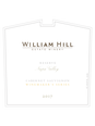 William Hill Winemaker's Series Reserve Cabernet Sauvignon V17 750ML image number 5