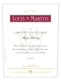 Louis M. Martini Napa Valley Cabernet Sauvignon V19 750ML image number 3