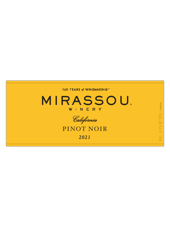 Mirassou Winery Pinot Noir V21 750ML image number 3