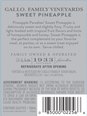 Gallo Family Vineyards Sweet Pineapple 750ML image number 3