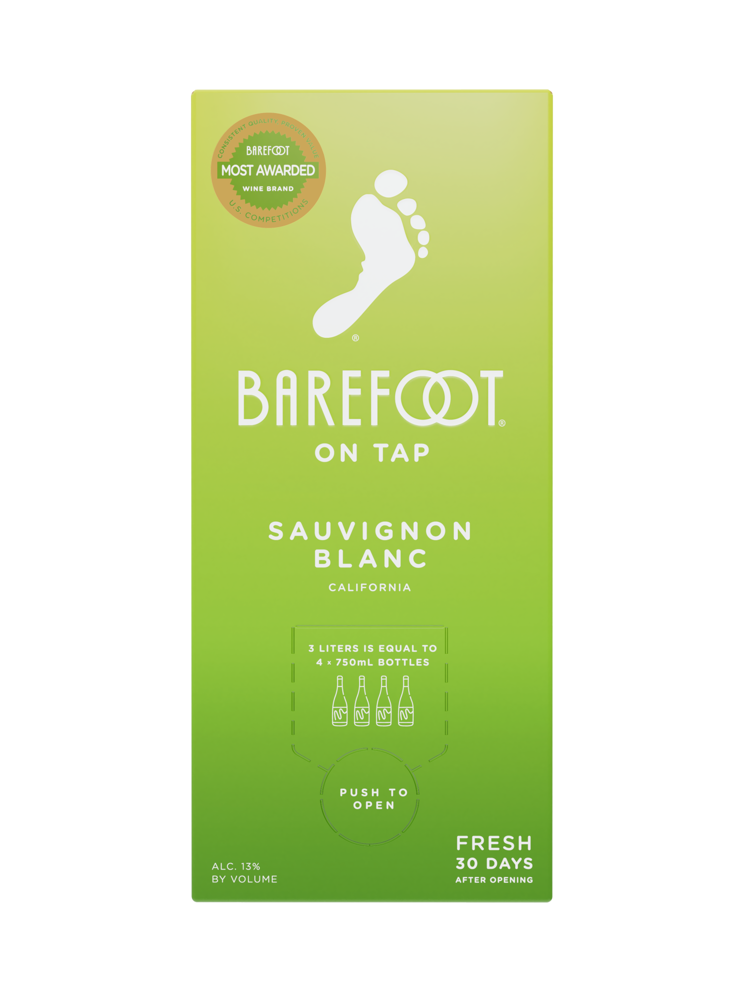 Barefoot Sauvignon Blanc 3.0L image number 5