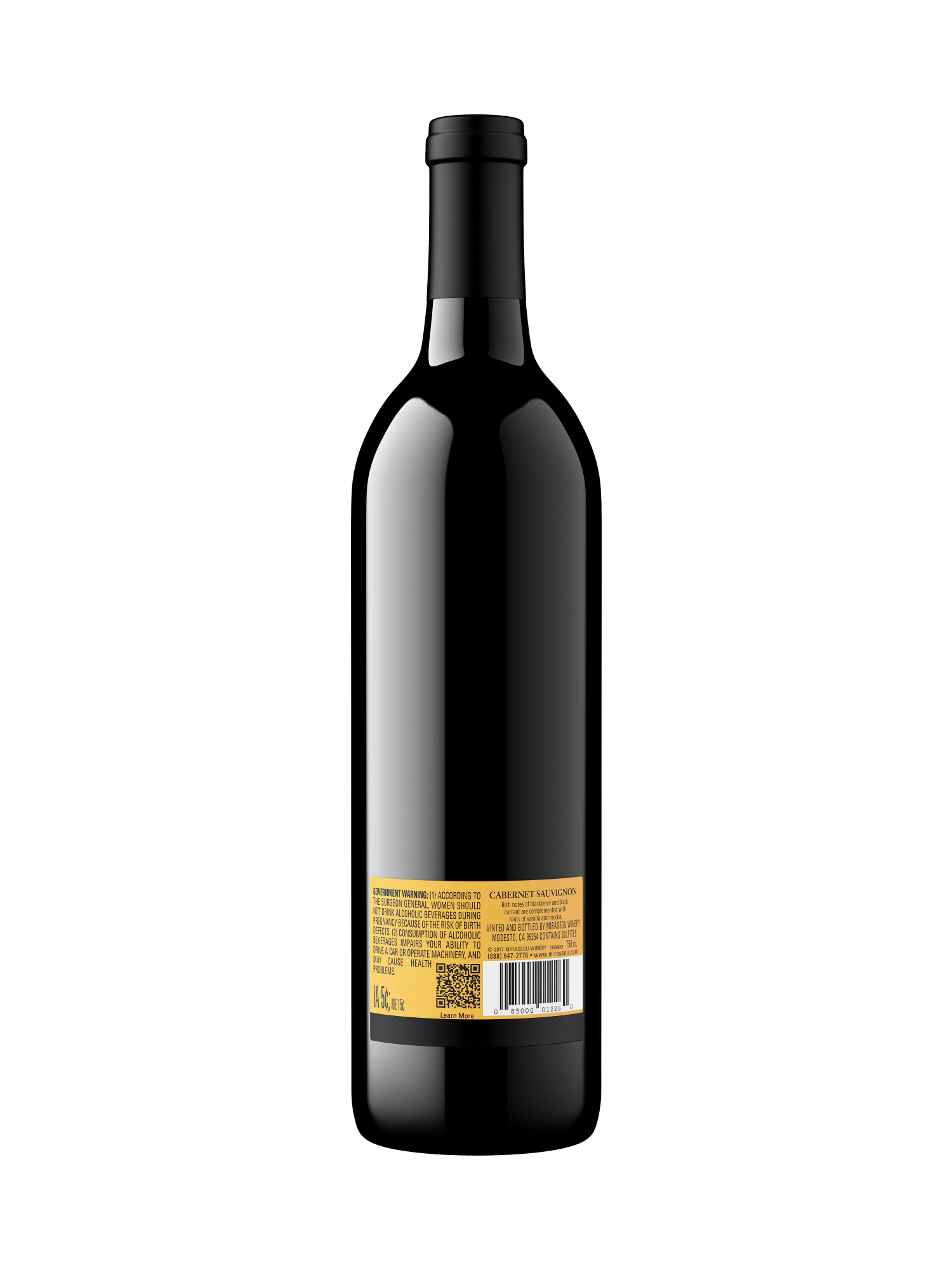 Mirassou Cabernet Sauvignon V23 750ML image number 2