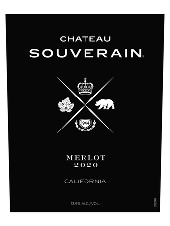 Chateau Souverain Merlot V20 750ML image number 4