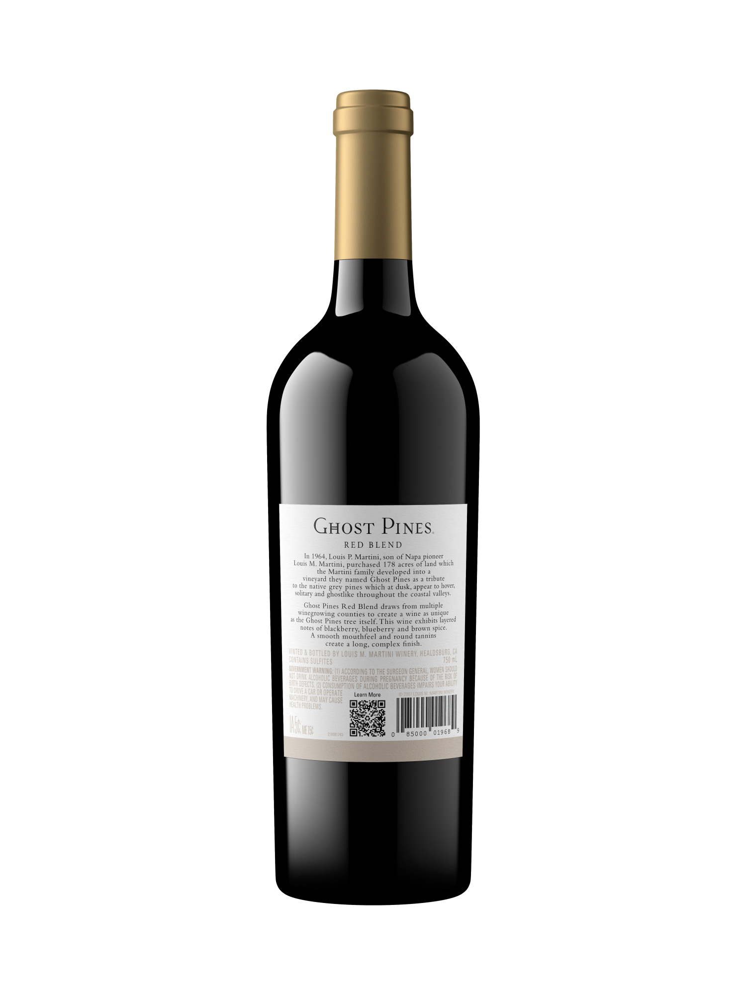Ghost Pines Red Blend V21 750ML image number 2
