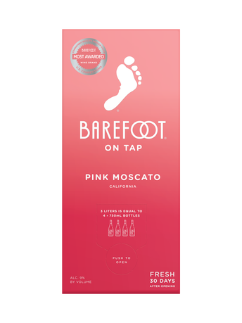 Barefoot Pink Moscato 3.0L image number 3