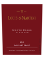 Louis M. Martini Monte Rosso Vineyard Cabernet Franc V18 750ML image number 5