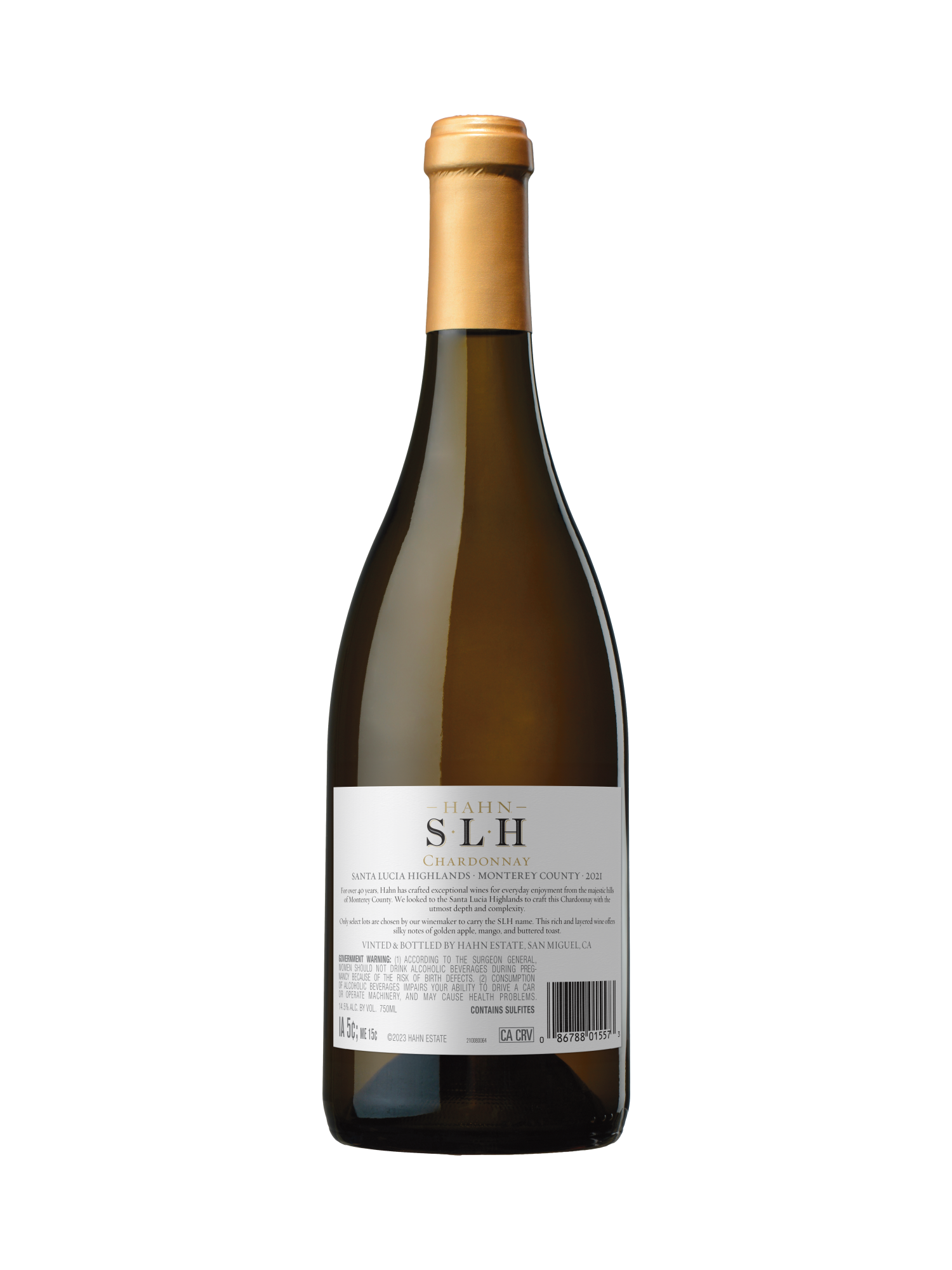 Hahn SLH Chardonnay V21 750ML image number 2