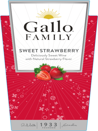 Gallo Family Vineyards Sweet Strawberry 750ML image number 3