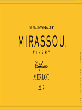 Mirassou Merlot V19 750ML image number 3