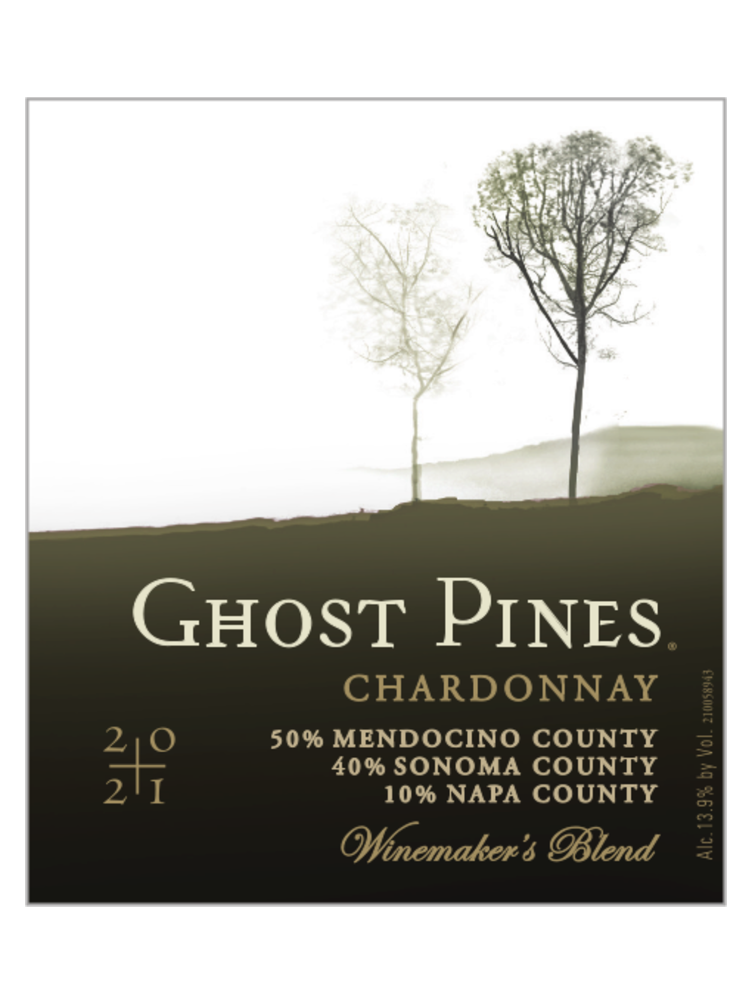 Ghost Pines Chardonnay V21 750ML image number 3