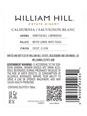 William Hill Sauvignon Blanc V22 750ML image number 3