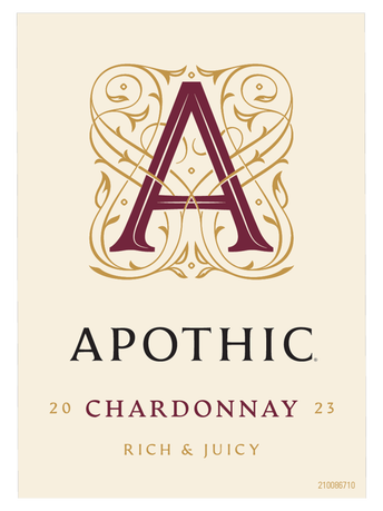Apothic Chardonnay V23 750ML image number 3
