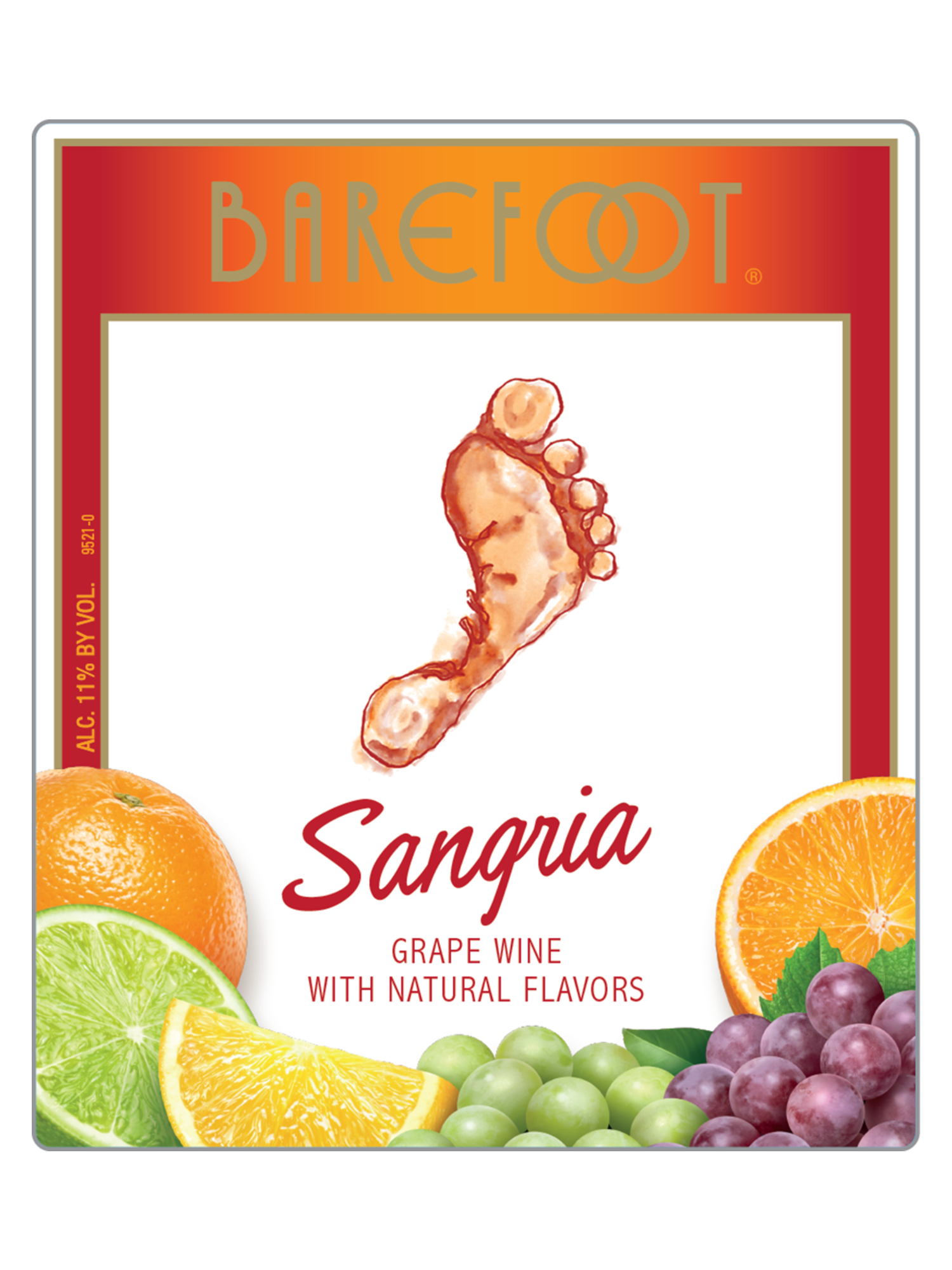 Barefoot Sangria 750ML image number 2