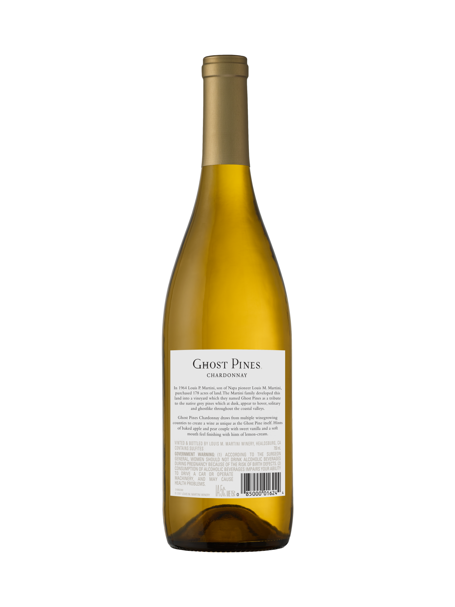 Ghost Pines Chardonnay V21 750ML image number 2