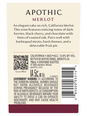 Apothic Merlot V22 750ML image number 4