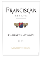 Franciscan Monterey County Cabernet Sauvignon V19 750ML image number 4