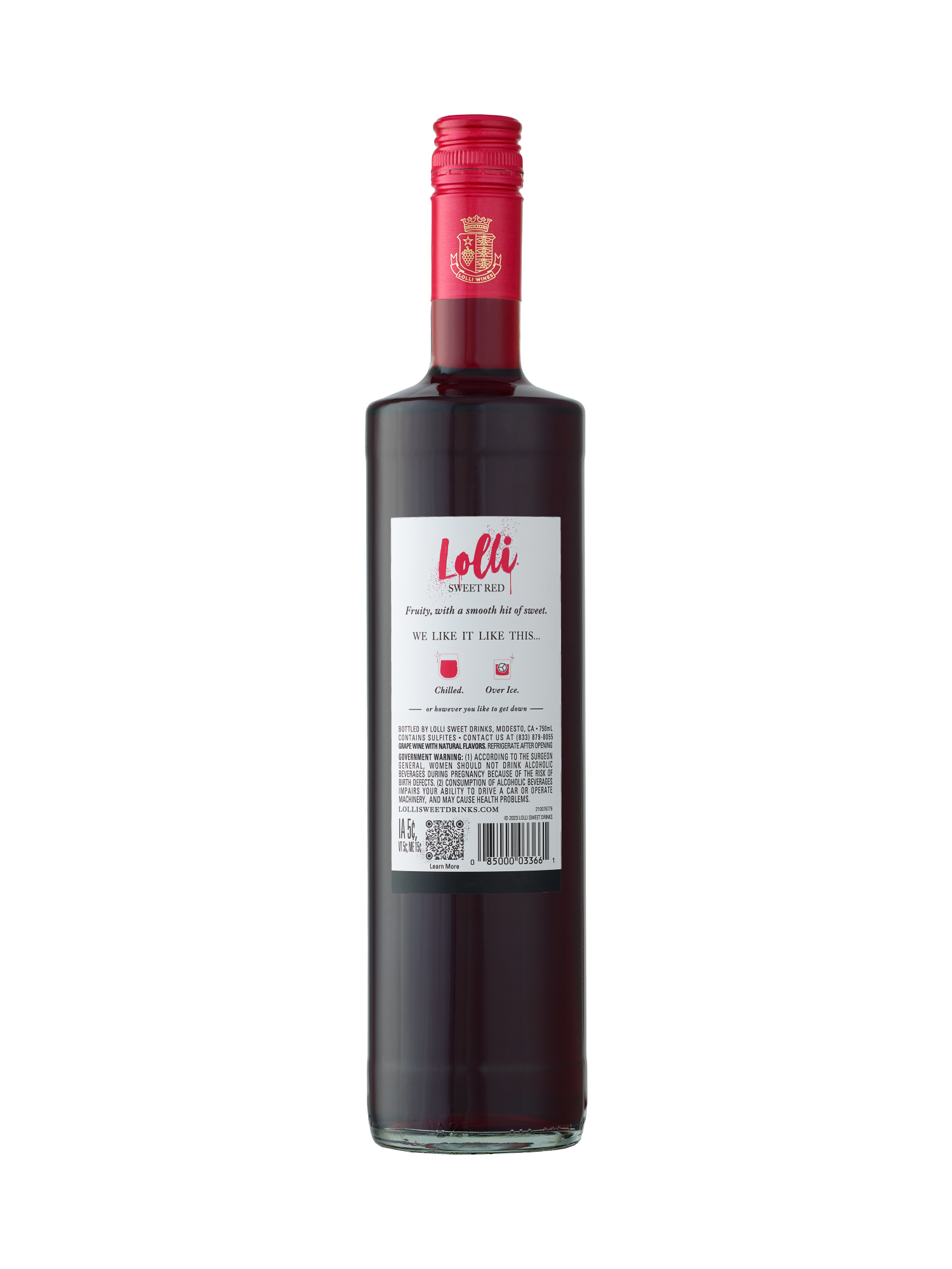 Lolli Sweet Red Blend 750ML image number 2