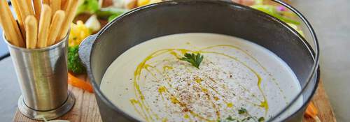 Fontina Fondue Recipe Image