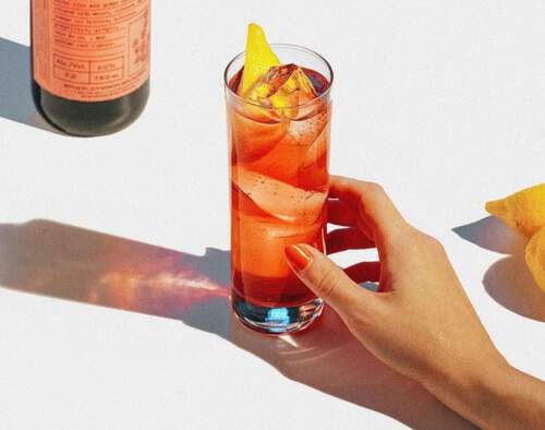 Lo-fi Aperitifs Wine Cocktail Recipe Image