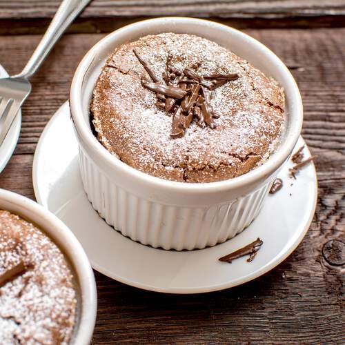 Chocolate Souffle Recipe Image