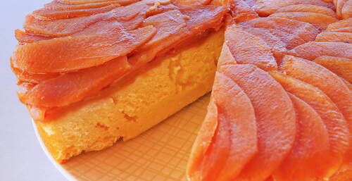 Apple Quince upside-Down Cake Image