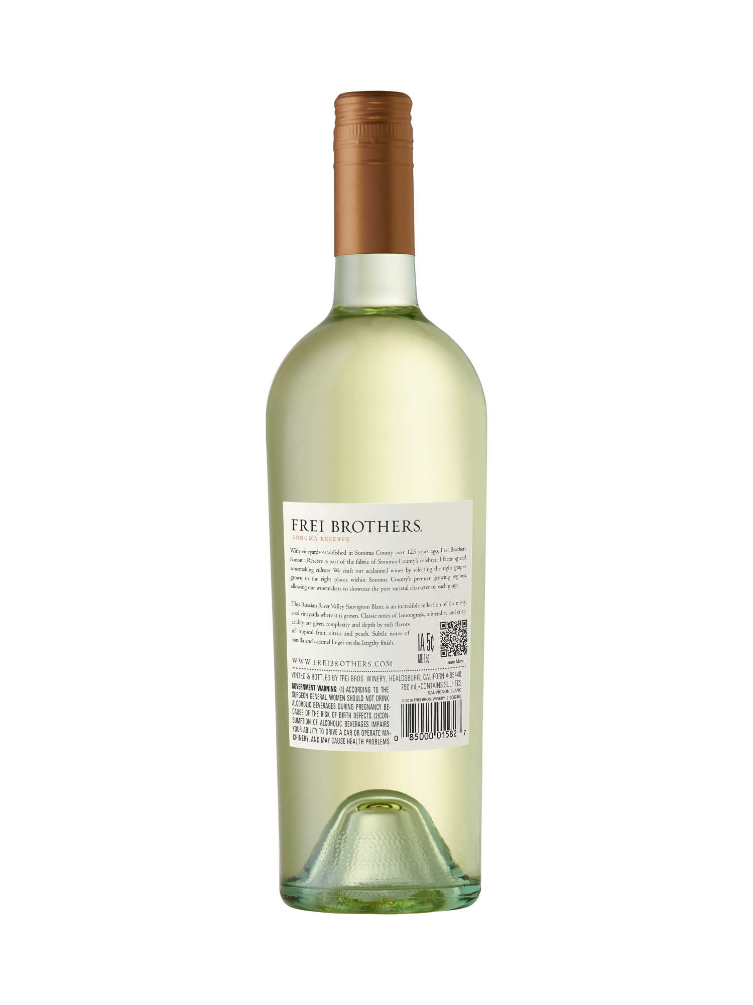Frei Brothers Sonoma Reserve Sauvignon Blanc V23 750ML image number 2