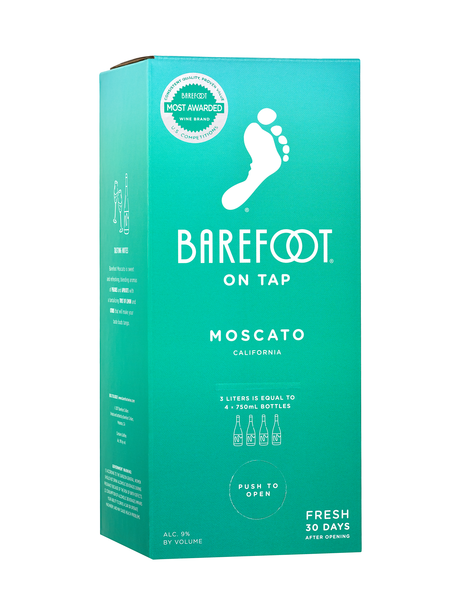 Barefoot Moscato 3.0L image number 1