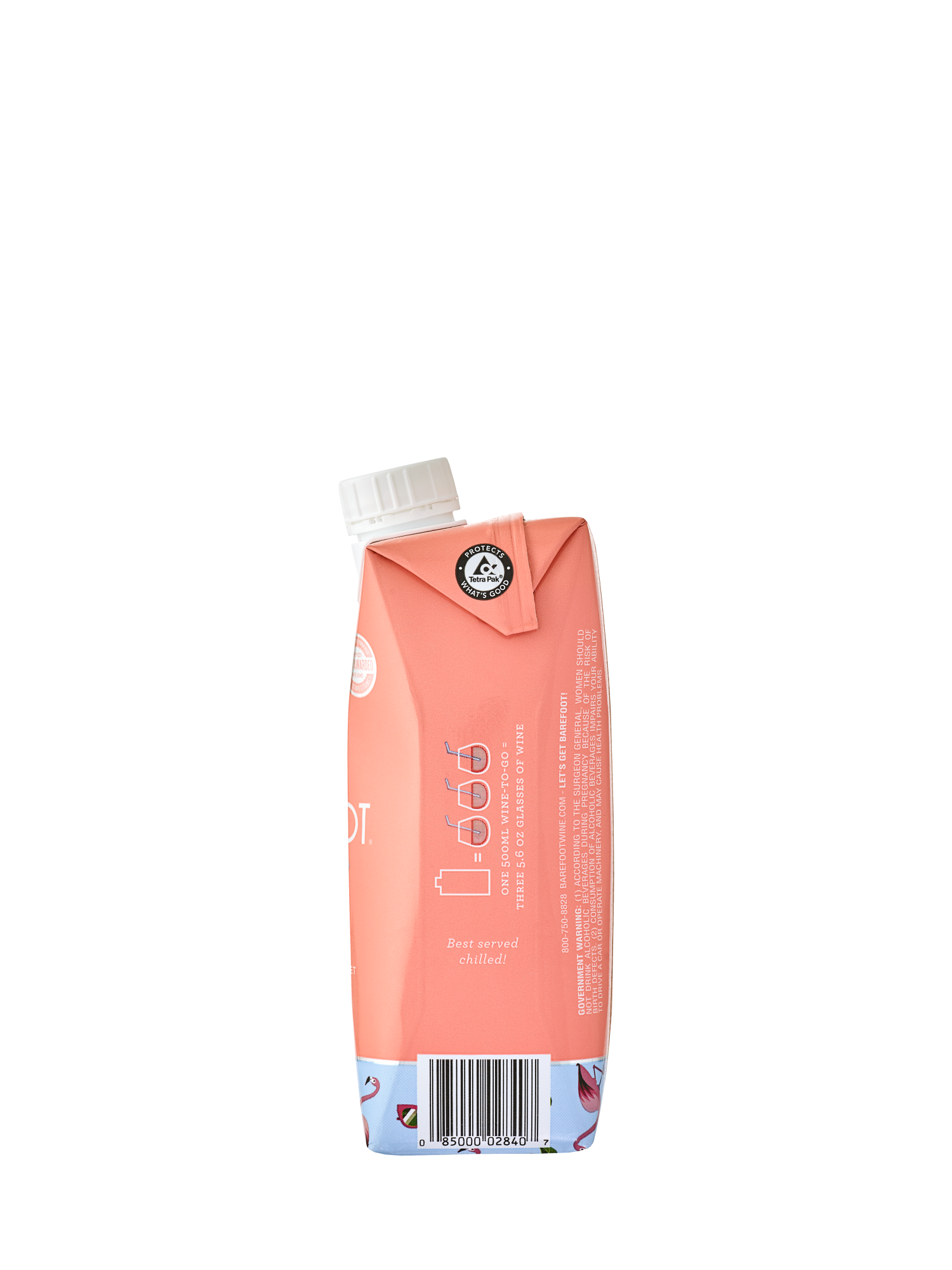 Barefoot Ros&eacute; 500ML image number 2