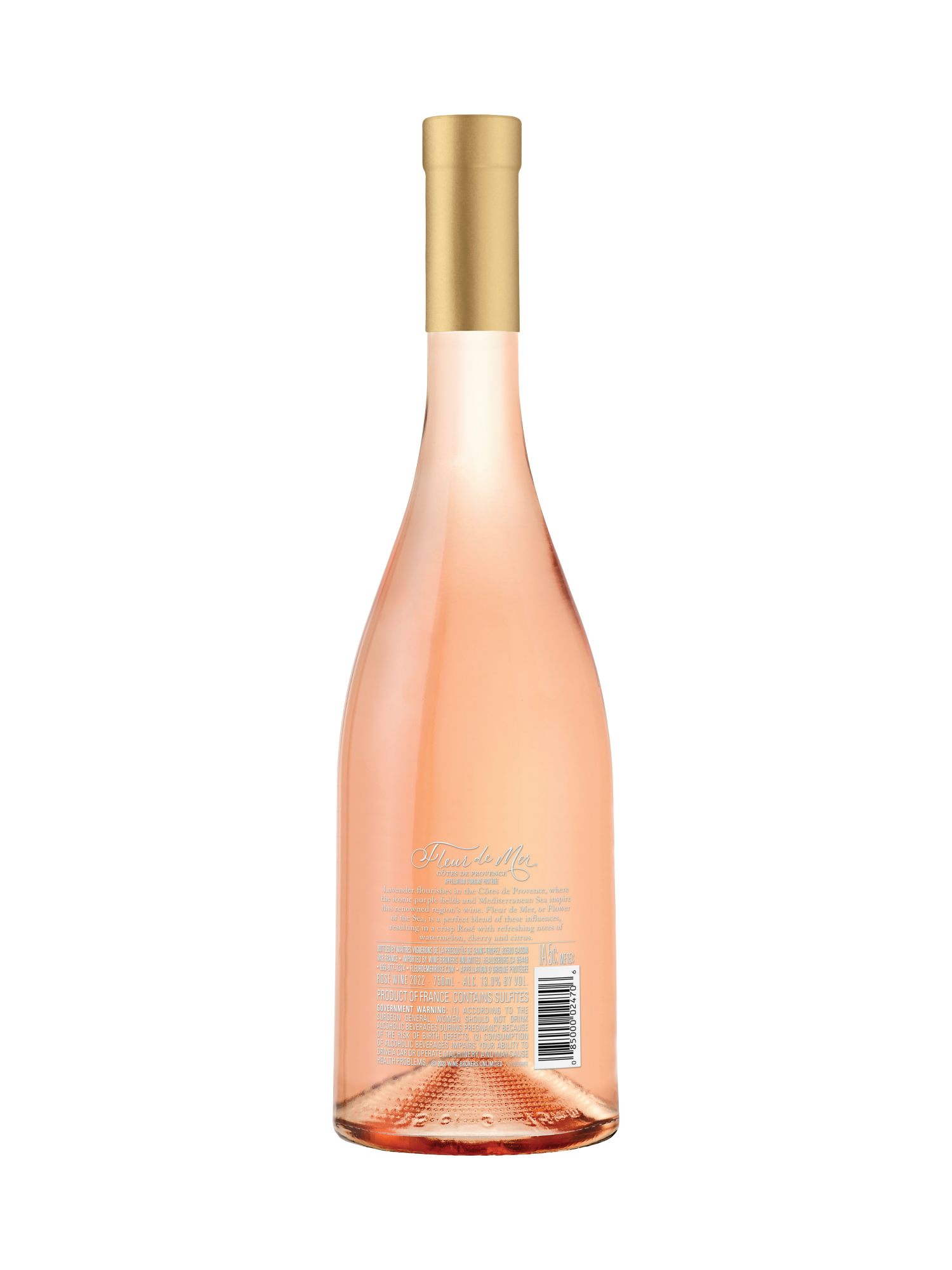 Fleur de Mer Ros&eacute; V22 750ML image number 2