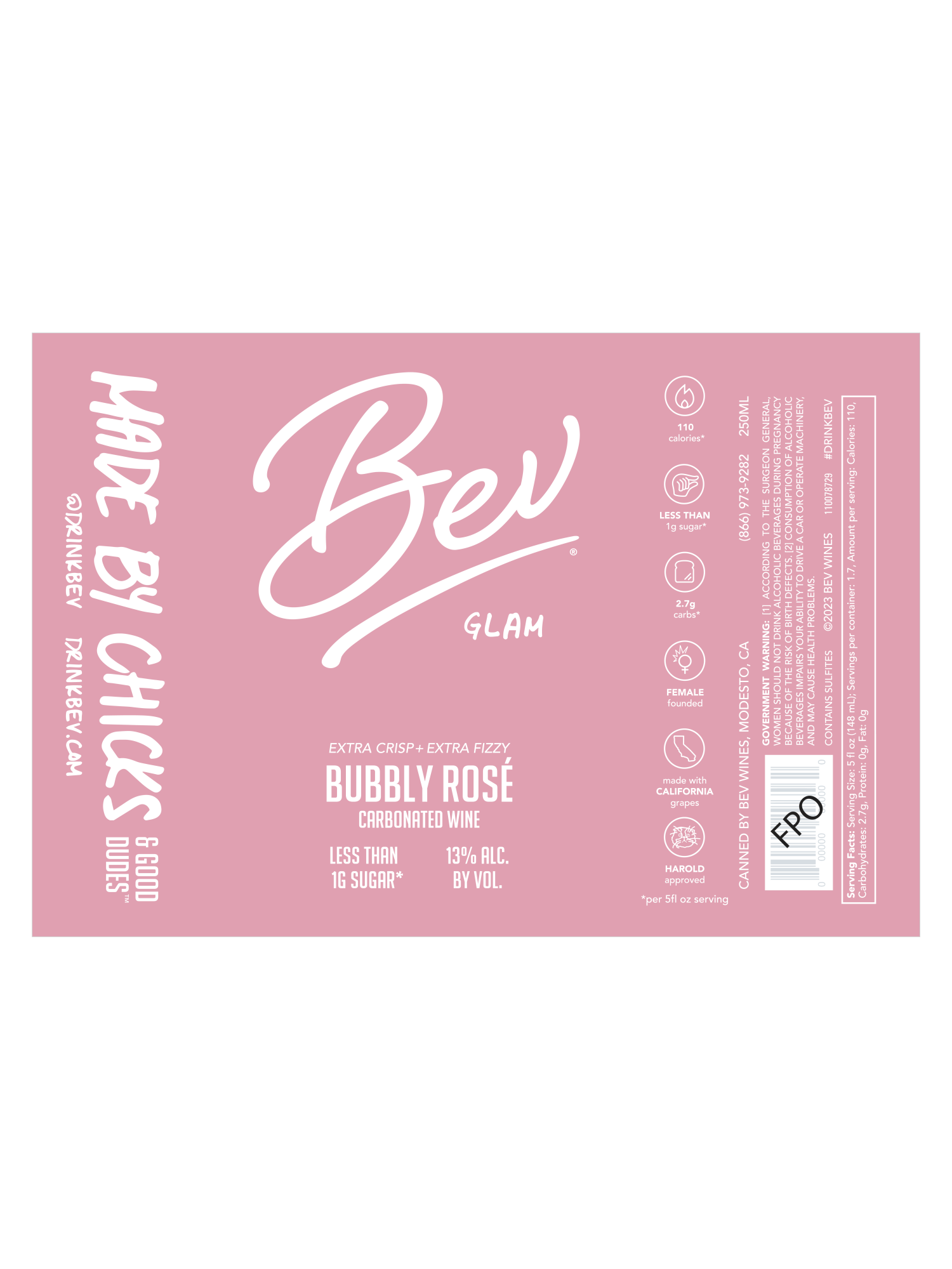 Bev Glam 250ML image number 15