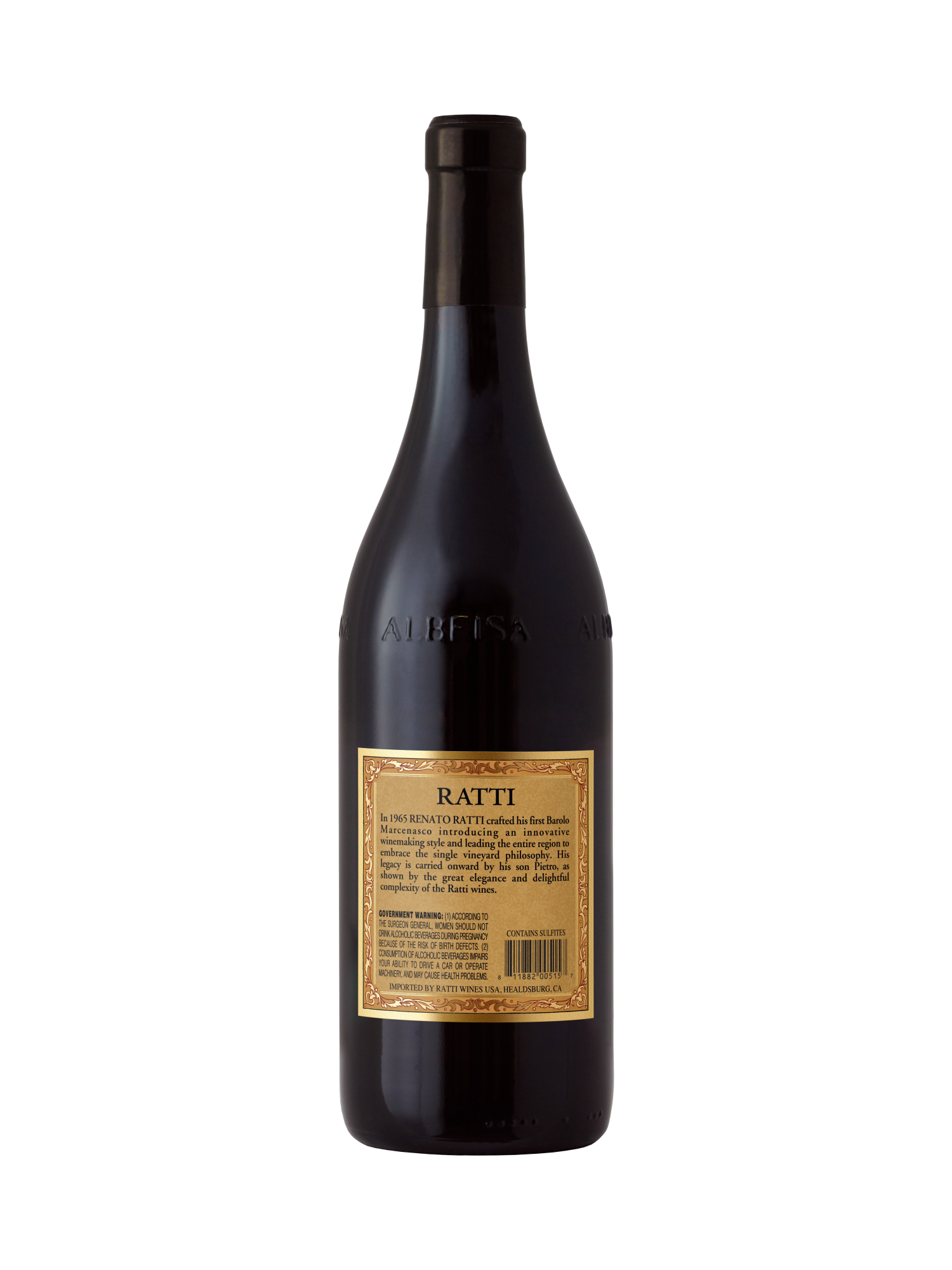 Ratti Marcenasco Barolo DOCG V18 750ML image number 2