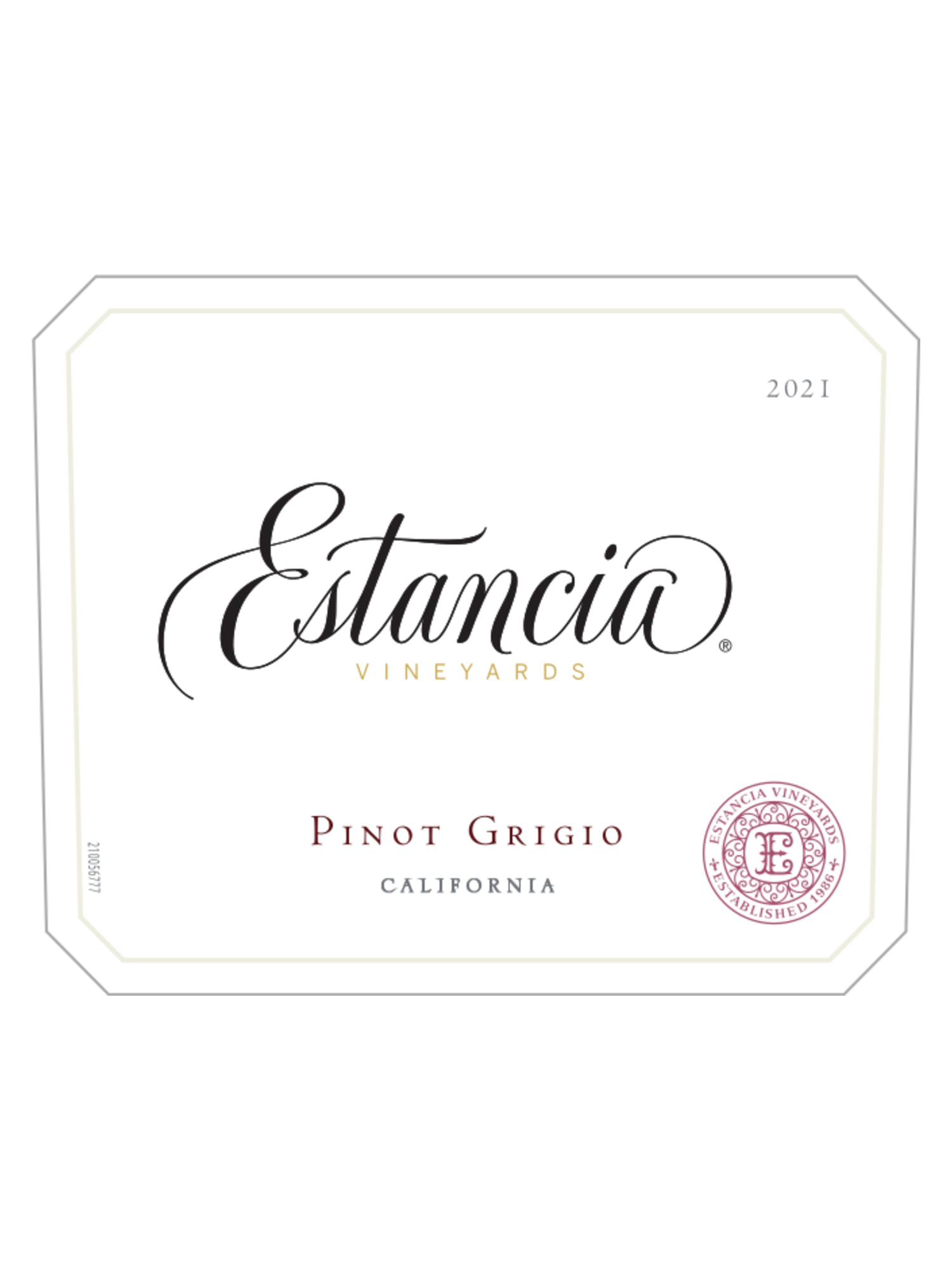 Estancia Pinot Grigio V21 750ML image number 3