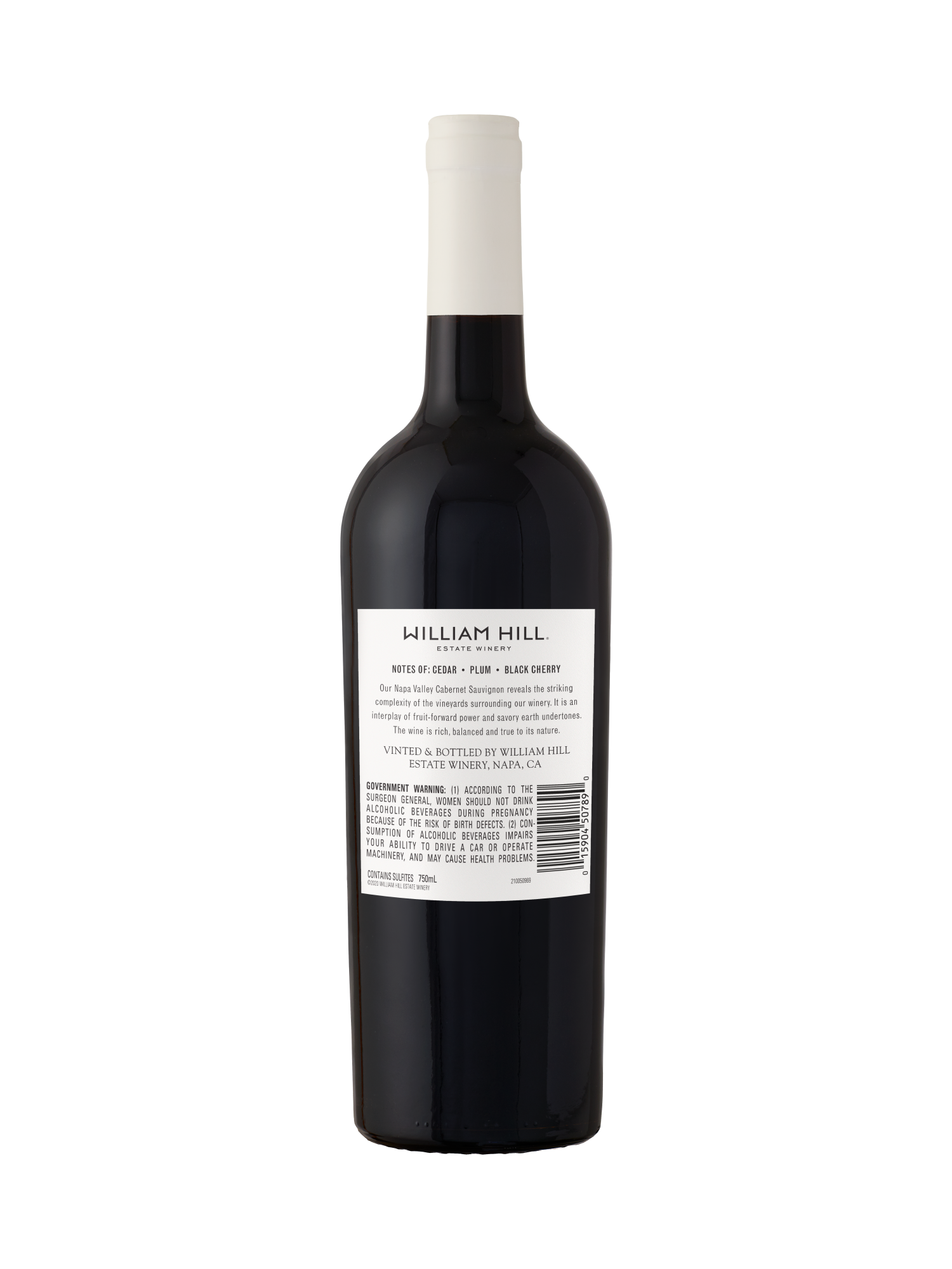 William Hill Napa Valley Cabernet Sauvignon V19 750ML image number 2