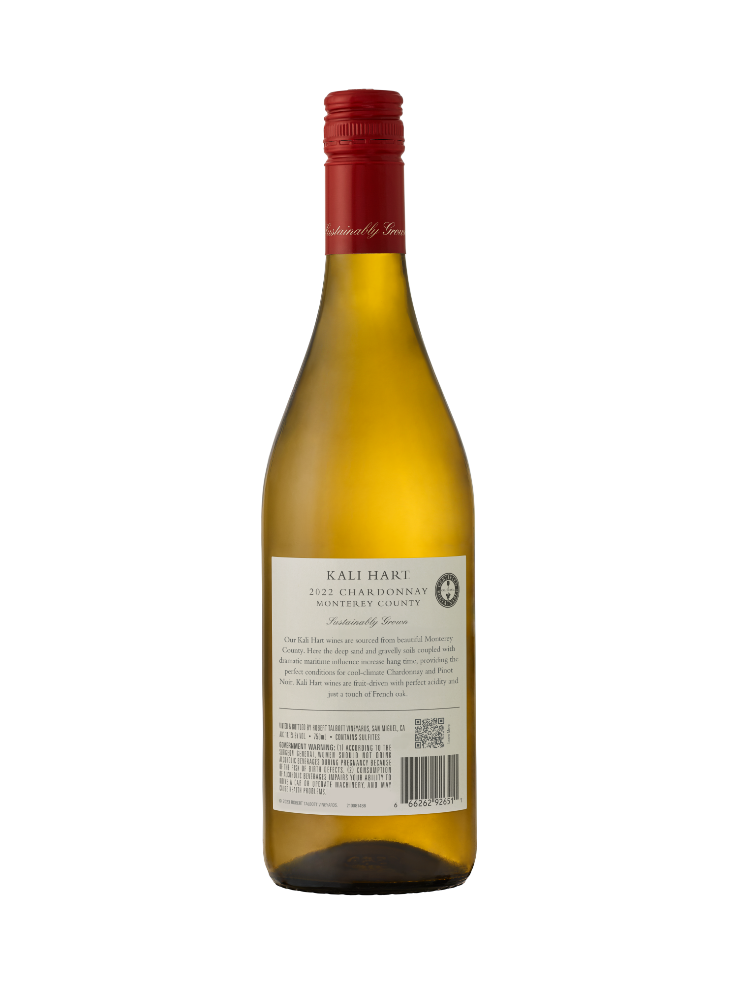 Talbott Kali Hart Chardonnay V22 750ML image number 4