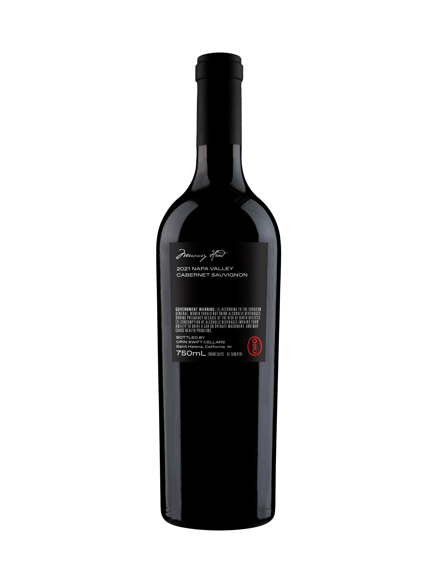 Orin Swift Mercury Head 750ML 2021 image number 2