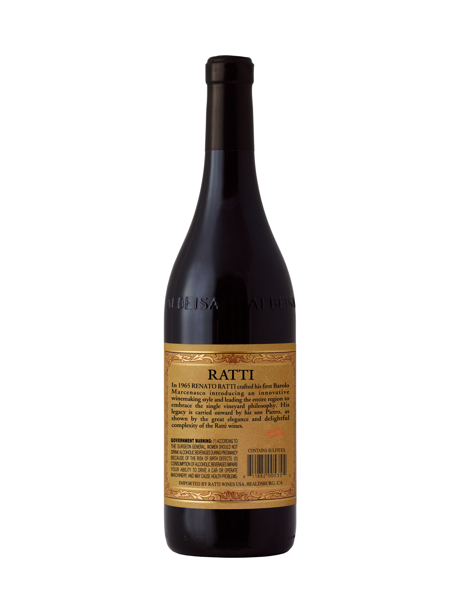 Ratti Rocche dell'Annunziata Barolo DOCG V16 750ML image number 2