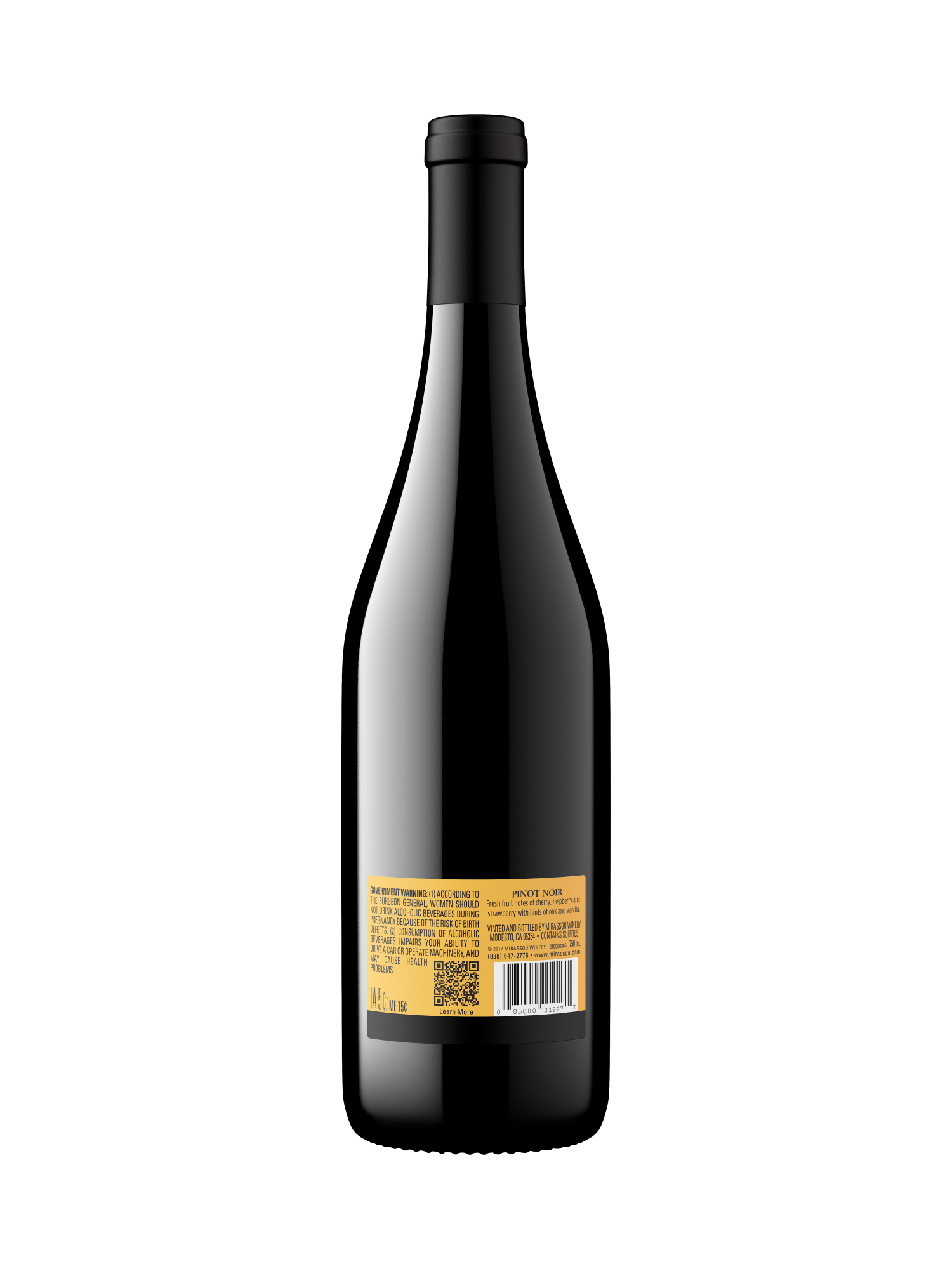 Mirassou Pinot Noir V22 750ML image number 3