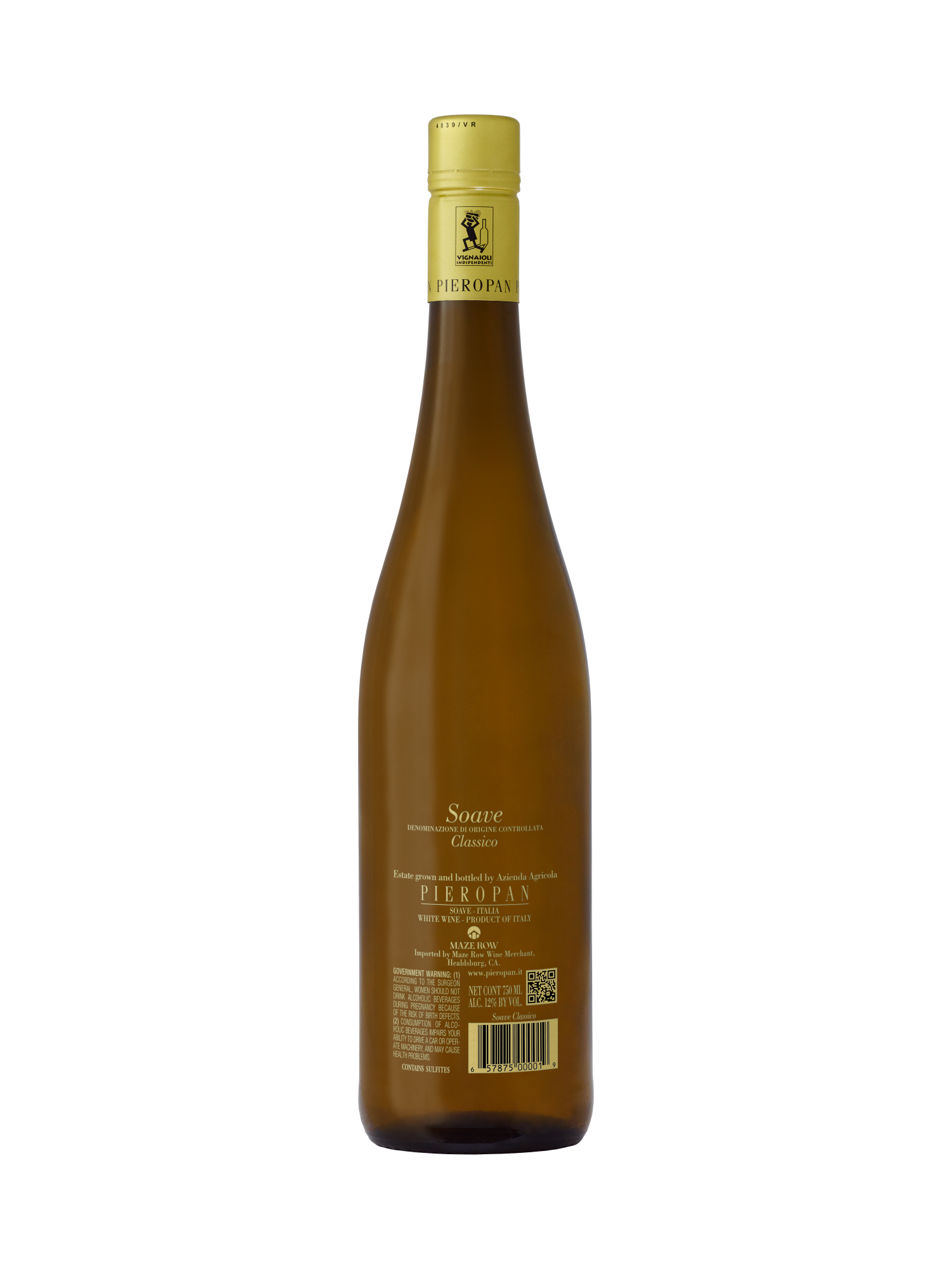Pieropan Soave Classico V22 750ML image number 2