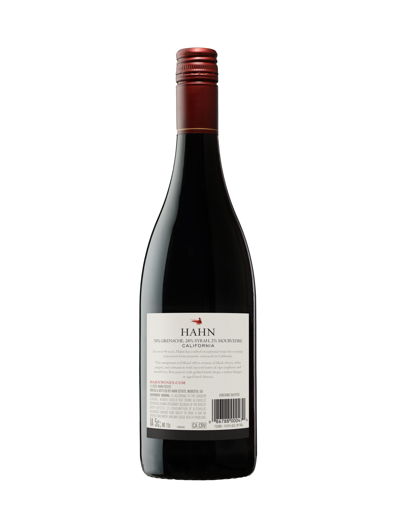 Hahn Founders GSM Red Blend V22 750ML image number 2