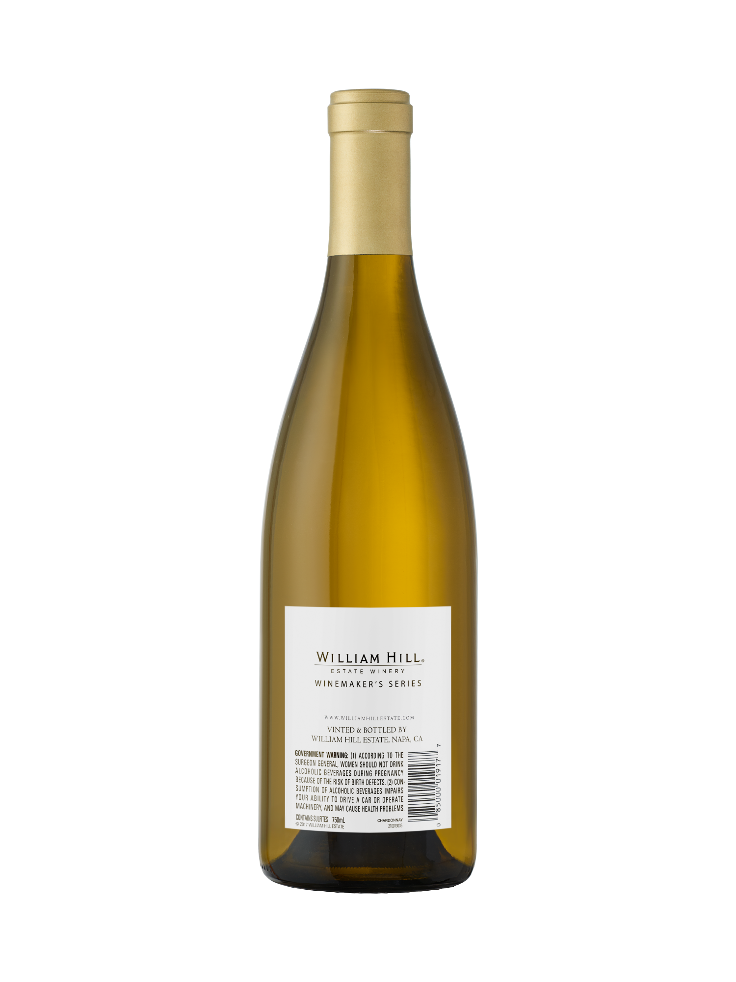 William Hill Benchland Series Chardonnay V18 750ML image number 2