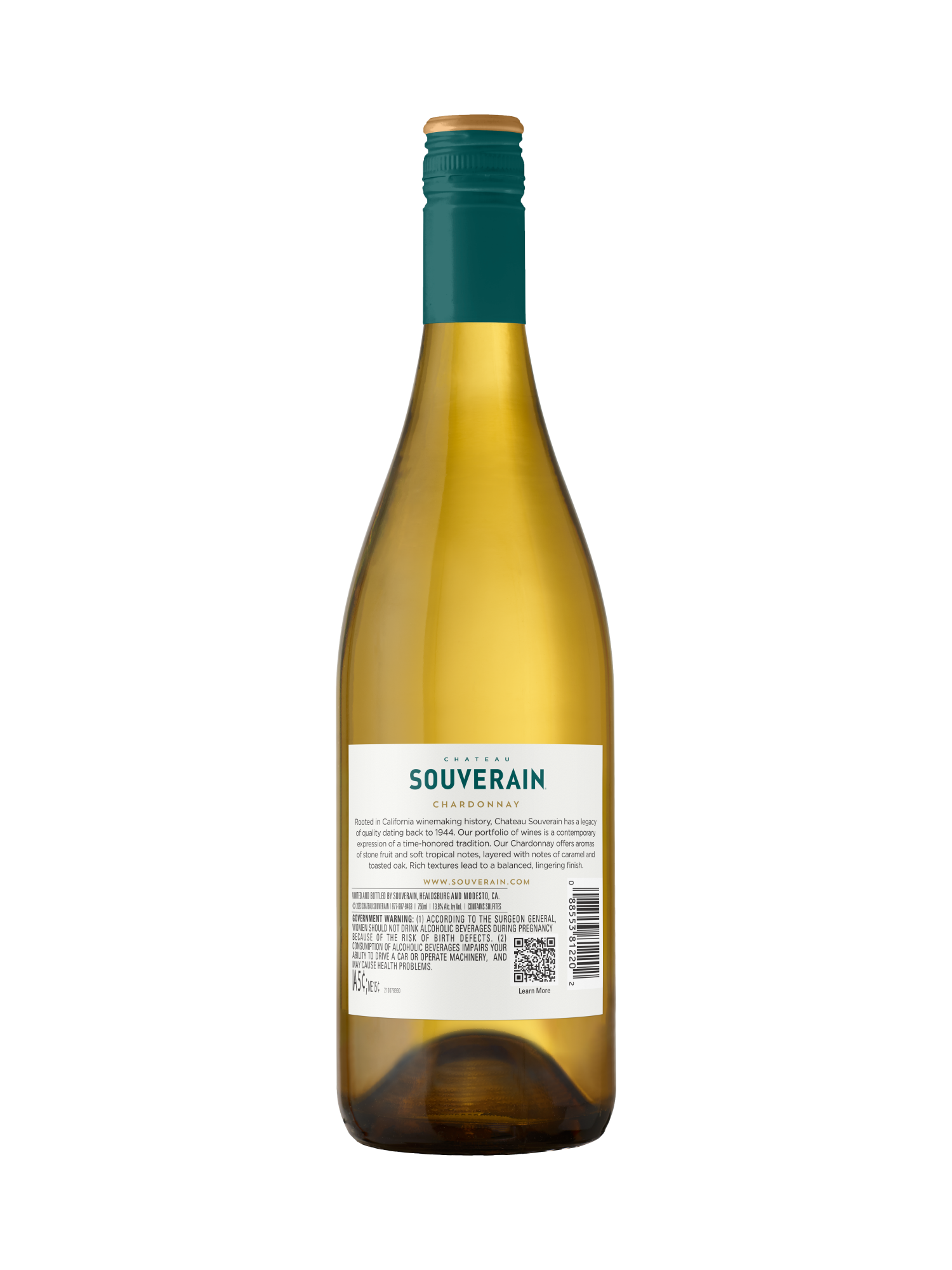 Chateau Souverain Chardonnay V22 750ML image number 2