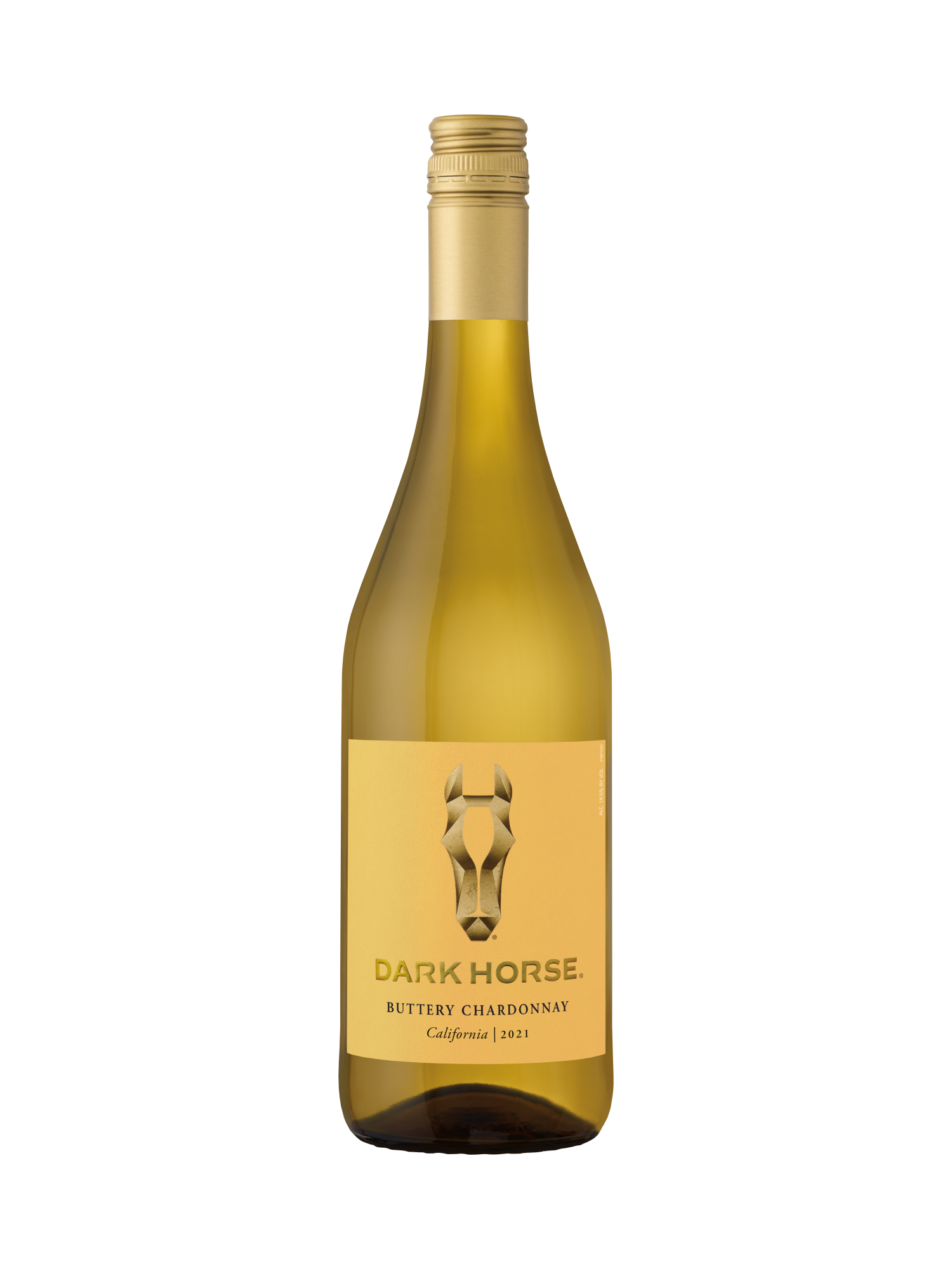 Dark Horse Buttery Chardonnay V21 750ML image number 1