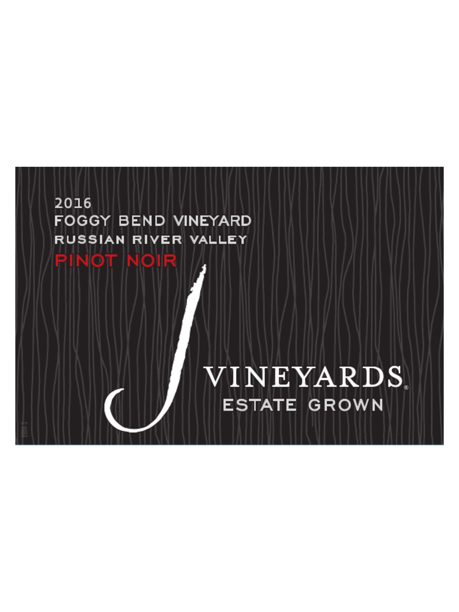 J Vineyards Foggy Bend Vineyard Pinot Noir V16 750ML image number 3